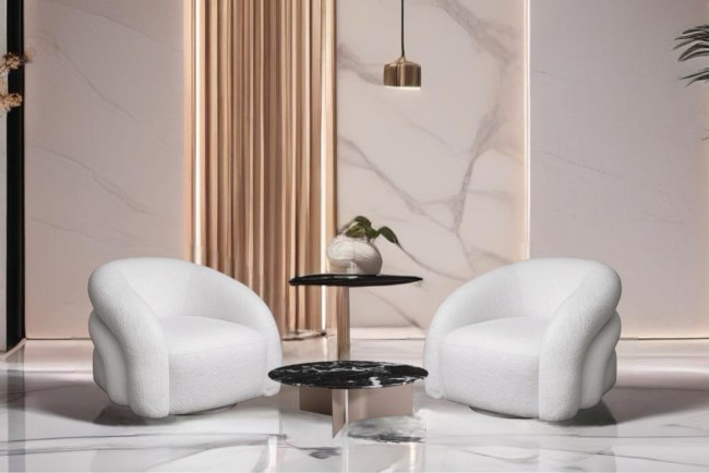 Стол журнальный черный d95*30см (TT-00013104)