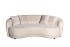 Диван трехместный бежевый 233*106*79см (без канта) (TT-00015090)