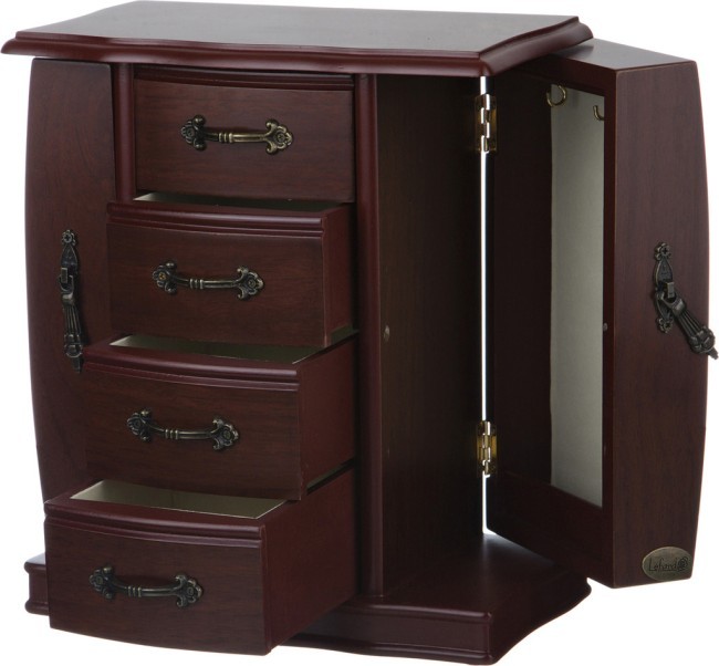 Шкатулка для украшений д/ш/в=22*12*25 см. Lefard (186-116)