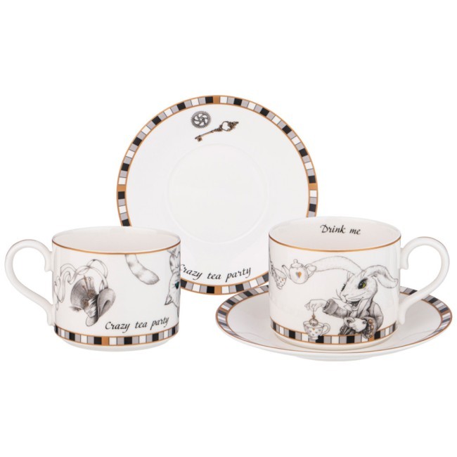 Чайный набор lefard "wonderland" на 2 пер. 4 пр. 300 мл Lefard (590-525) Чайный набор lefard "wonderland" на 2 пер. 4 пр. 300 мл Lefard (590-525)