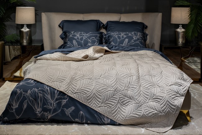 Покрывало Флора кремовое 180*230 (TT-00013971)