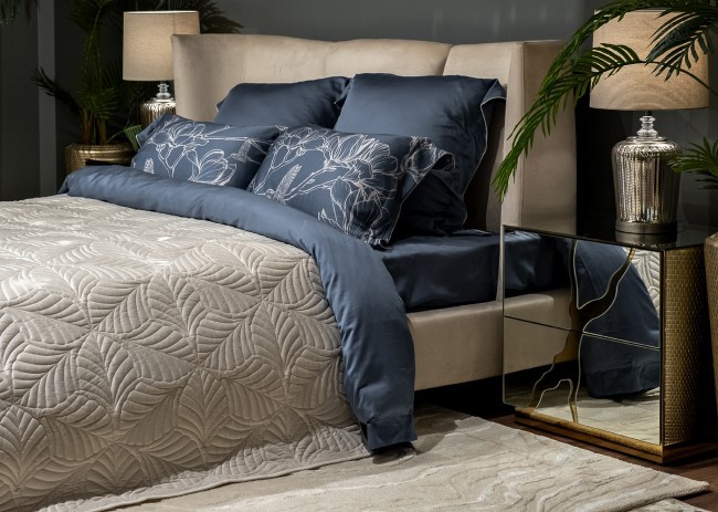 Покрывало Флора кремовое 180*230 (TT-00013971)