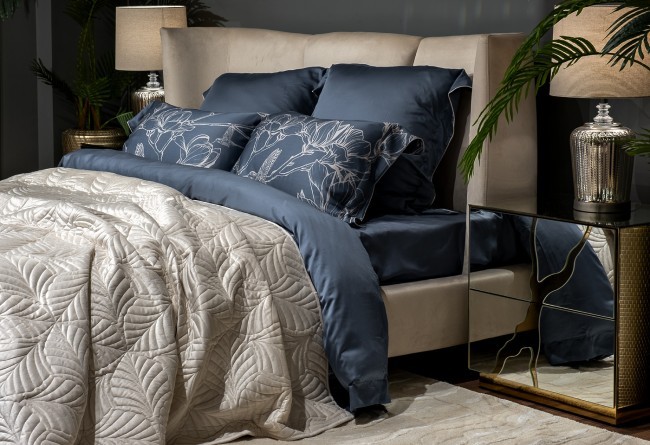 Покрывало Флора кремовое 180*230 (TT-00013971)