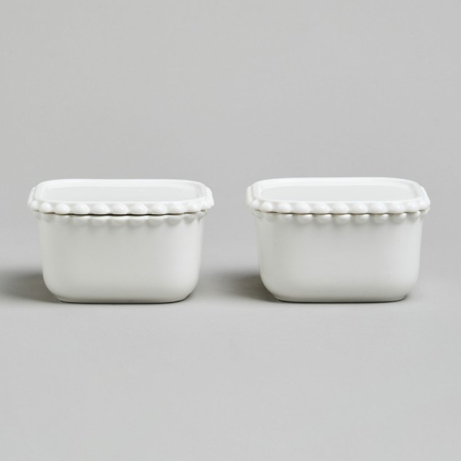 Набор икорниц lefard "pearl" с крышками 2 шт. квадрат. 10*5,5 см 200 мл Lefard (761-179) Набор икорниц lefard "pearl" с крышками 2 шт. квадрат. 10*5,5 см 200 мл Lefard (761-179)