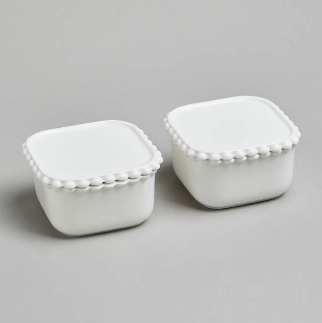 Набор икорниц lefard "pearl" с крышками 2 шт. квадрат. 10*5,5 см 200 мл Lefard (761-179) Набор икорниц lefard "pearl" с крышками 2 шт. квадрат. 10*5,5 см 200 мл Lefard (761-179)