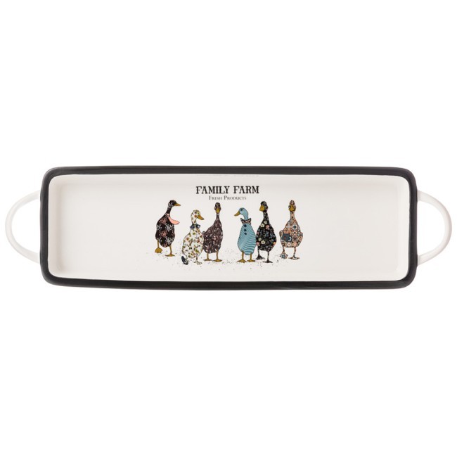 Блюдо с ручками lefard "family farm" прямоуг. 42*12*3,5 см Lefard (263-1259)