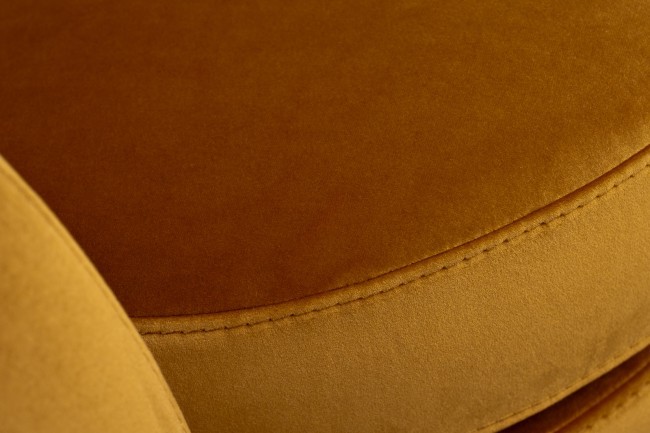 Кресло Napoli вращающееся, велюр принт Pad31+Latt ORANG 76*76*76см (TT-00016170)