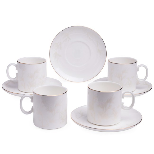 Кофейный набор lefard "медиссон" на 4 пер. 8 пр. 210 мл Lefard (440-308) Кофейный набор lefard "медиссон" на 4 пер. 8 пр. 210 мл Lefard (440-308)