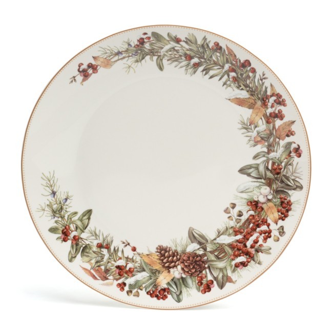 Набор тарелок обеденных lefard "морозко" 2 шт. 27 см Lefard (85-2039-1)