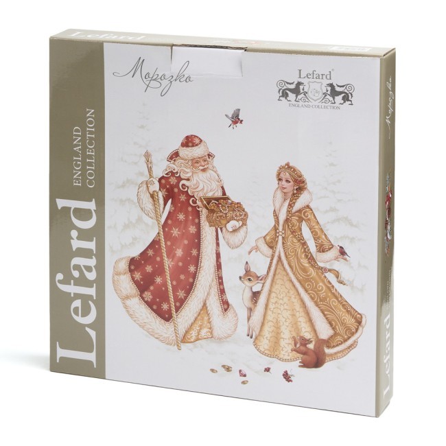 Набор тарелок обеденных lefard "морозко" 2 шт. 27 см Lefard (85-2039-1)