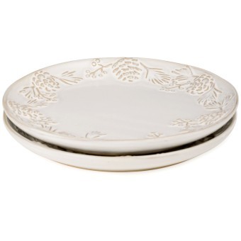 Набор тарелкок закусочных коллекция "pine cones", 2 шт. / 20,7*2,5 см Bronco (230-517) Набор тарелкок закусочных коллекция "pine cones", 2 шт. / 20,7*2,5 см Bronco (230-517)