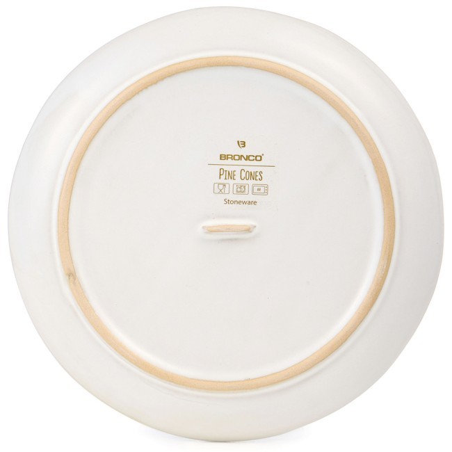 Набор тарелок закусочных коллекция "pine cones", 2 шт. / 20,7*2,5 см Bronco (230-517) Набор тарелок закусочных коллекция "pine cones", 2 шт. / 20,7*2,5 см Bronco (230-517)