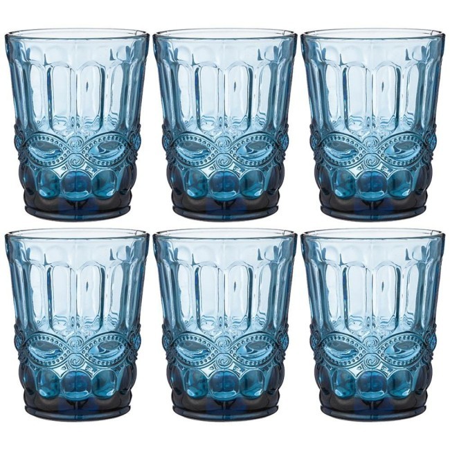 Набор стаканов "серпентина" из 6шт. серия "muza color" 270мл. / в=10 см Lefard (781-108)