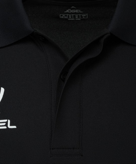 Поло JOGEL CAMP 2 Poly Polo, черный (2125897)