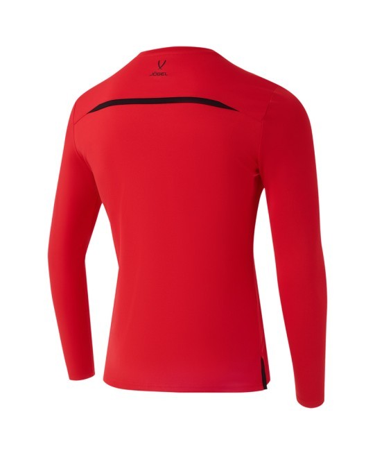 Футболка судейская с длинным рукавом JOGEL DIVISION PerFormDRY Referee LS Tee, красный (2123310) Футболка судейская с длинным рукавом JOGEL DIVISION PerFormDRY Referee LS Tee, красный (2123310)