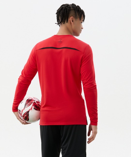 Футболка судейская с длинным рукавом JOGEL DIVISION PerFormDRY Referee LS Tee, красный (2123310)