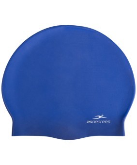 Шапочка для плавания 25DEGREES Nuance Navy, силикон (1433298)