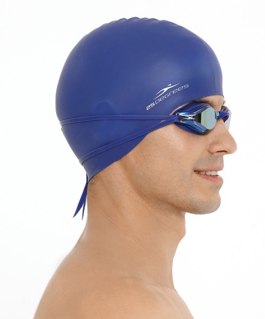 Шапочка для плавания 25DEGREES Nuance Navy, силикон (1433298) Шапочка для плавания 25DEGREES Nuance Navy, силикон (1433298)