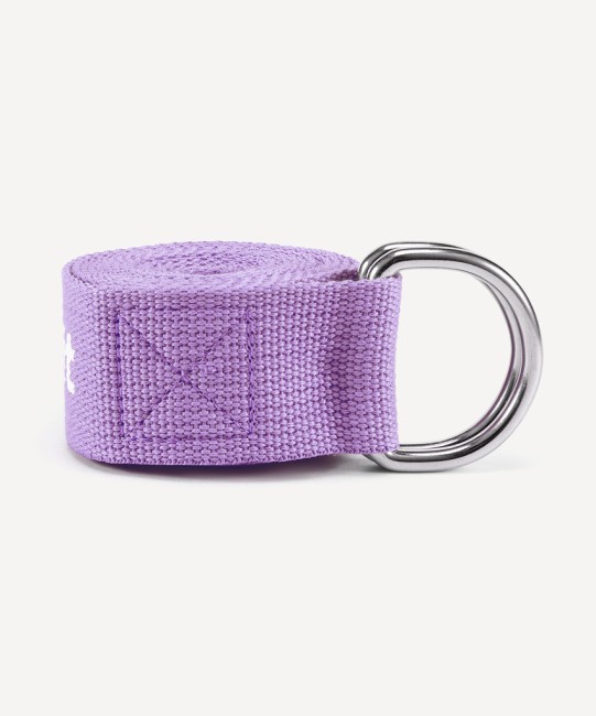 Ремень для йоги STARFIT YB-100 183 см, хлопок, фиолетовый пастель (1121647)