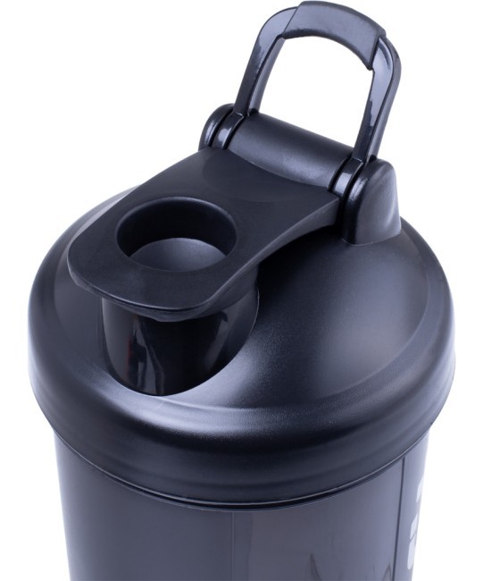 Шейкер с металлическим венчиком STARFIT FB-200, сферическое дно, серый/черный (1123615) Шейкер с металлическим венчиком STARFIT FB-200, сферическое дно, серый/черный (1123615)