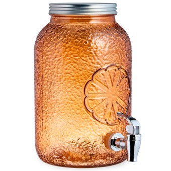 Диспенсер для напитков "orange", 16*26 см, 4 л Lefard (718-203)