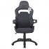 Кресло компьютерное Brabix Nitro GM-001 ткань/экокожа, черное 531817 (84656)