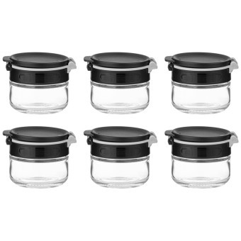 Набор емкостей для специй 6шт 85мл agness Agness (671-103)