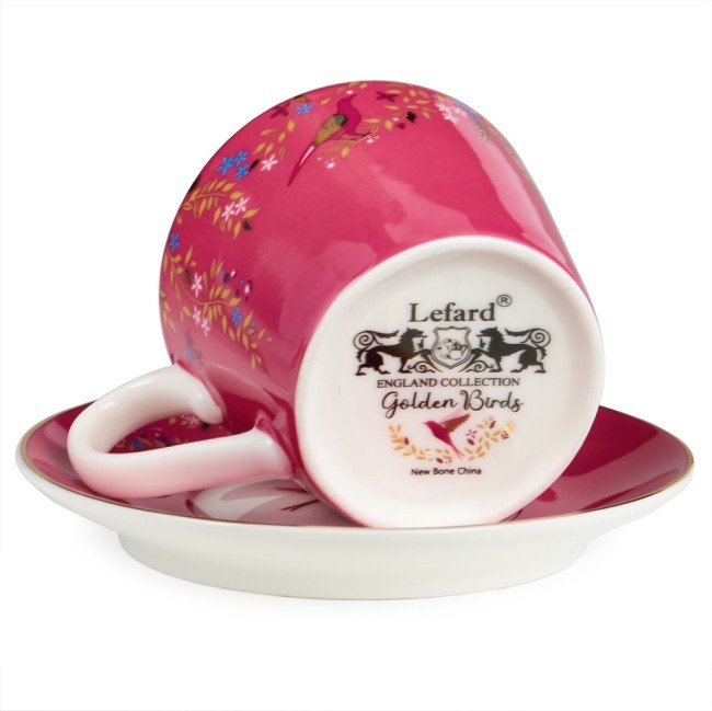 Кофейный набор lefard "golden birds" на 2 пер. 4 пр. 120 мл Lefard (419-132) Кофейный набор lefard "golden birds" на 2 пер. 4 пр. 120 мл Lefard (419-132)
