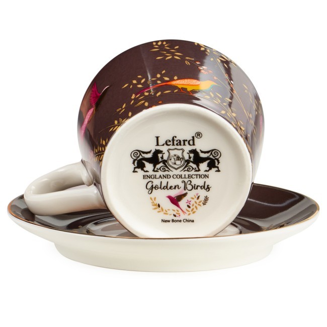 Кофейный набор lefard "golden birds" на 2 пер. 4 пр. 120 мл Lefard (419-132) Кофейный набор lefard "golden birds" на 2 пер. 4 пр. 120 мл Lefard (419-132)