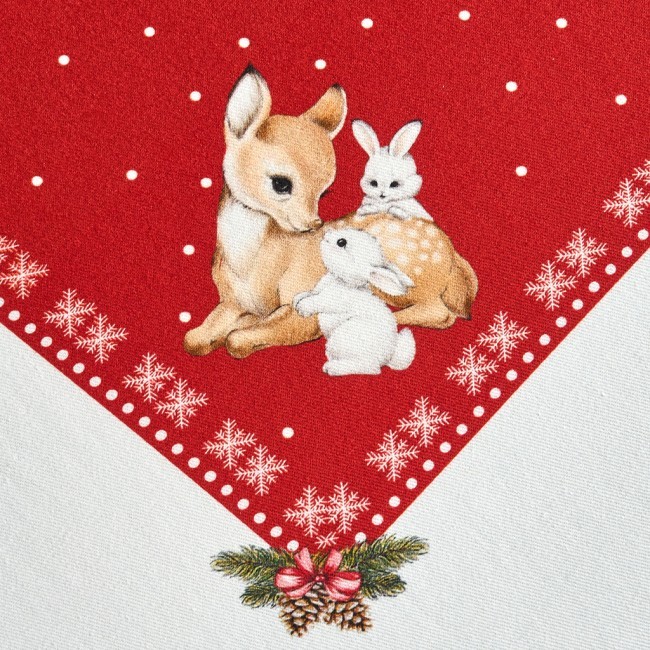 Скатерть "с новым годом" 140х300см ,красный, 100% хлопок,твил пропитка Lefard (850-763-22) Скатерть "с новым годом" 140х300см ,красный, 100% хлопок,твил пропитка Lefard (850-763-22)