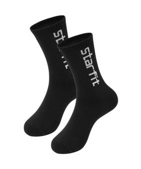 Носки спортивные STARFIT Crew, черный, р. 35-38, 2 пары (2126341)