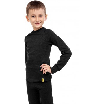Детское термобелье Helios Thermo-Merino комплект темно-серый (M) (82428) Детское термобелье Helios Thermo-Merino комплект темно-серый (M) (82428)