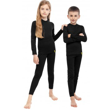 Детское термобелье Helios Thermo-Merino комплект темно-серый (M) (82428) Детское термобелье Helios Thermo-Merino комплект темно-серый (M) (82428)