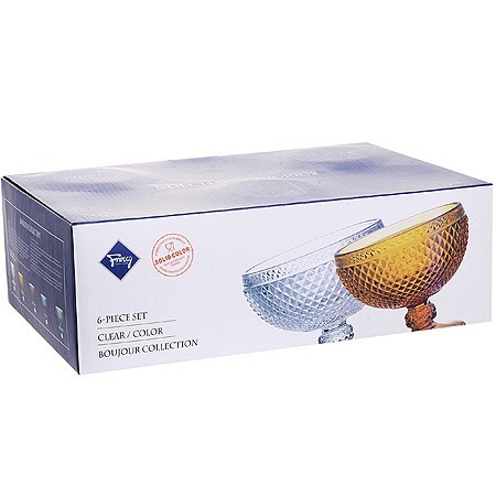 Набор креманок 300 мл 6 шт ЗЕЛЁНЫЙ LR (30857) Набор креманок 300 мл 6 шт ЗЕЛЁНЫЙ LR (30857)