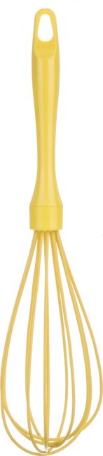 Силиконовый венчик длина=30 см.желтый Agness (710-112)