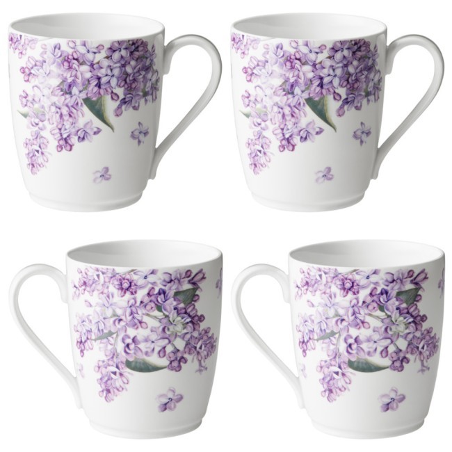 Набор кружек lefard "lilac" 4 шт. 300 мл Lefard (760-847) Набор кружек lefard "lilac" 4 шт. 300 мл Lefard (760-847)