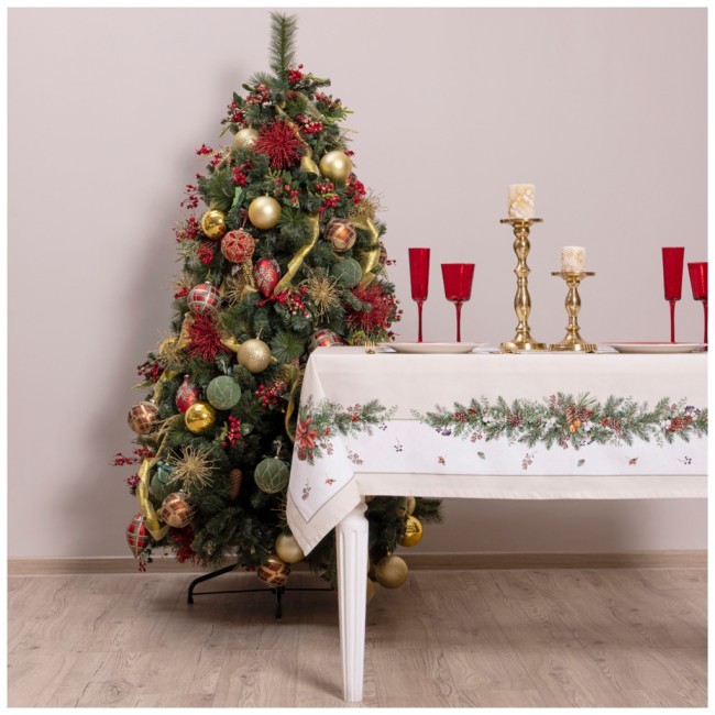 Скатерть "celebration" 140х300см ,бежевый,100% хлопок с пропиткой,твил Lefard (850-734-25) Скатерть "celebration" 140х300см ,бежевый,100% хлопок с пропиткой,твил Lefard (850-734-25)