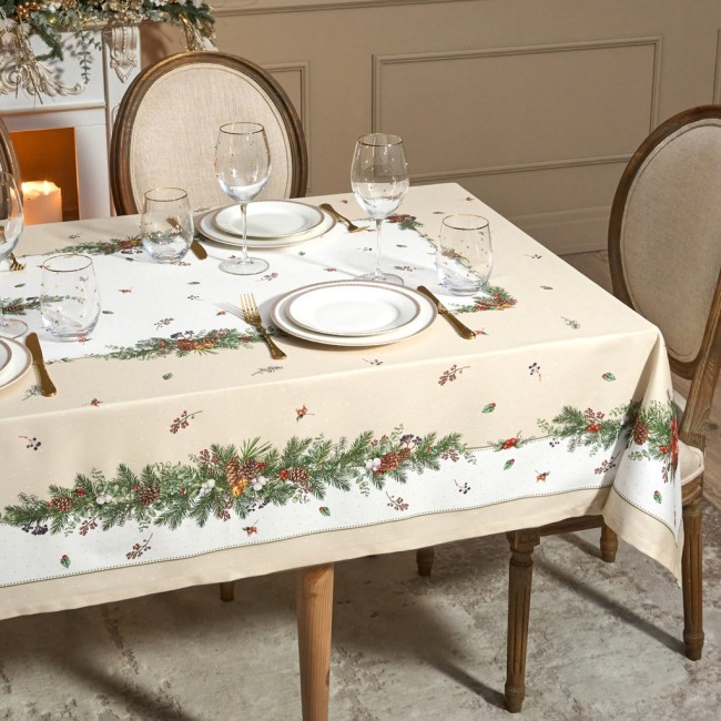 Скатерть "celebration" 140х300см ,бежевый,100% хлопок с пропиткой,твил Lefard (850-734-25) Скатерть "celebration" 140х300см ,бежевый,100% хлопок с пропиткой,твил Lefard (850-734-25)