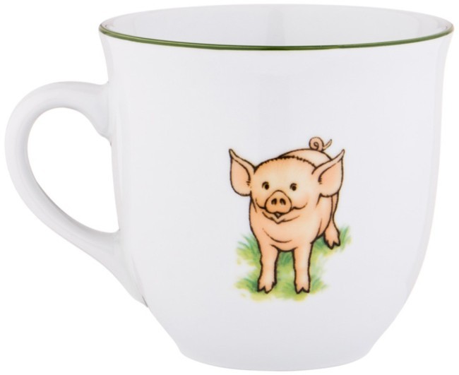 Кружка 450 мл высота=10 см DUBI (606-855)