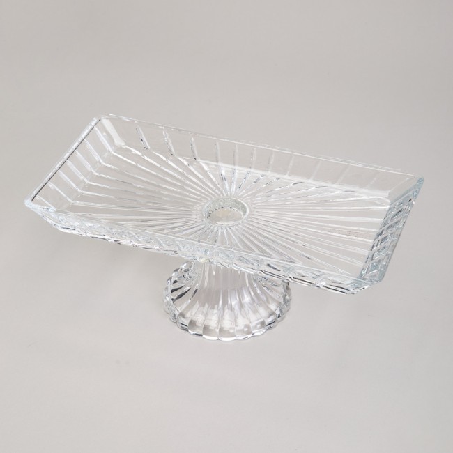 Блюдо на ножке "glass legend" 28х14х12 см Lefard (675-100)