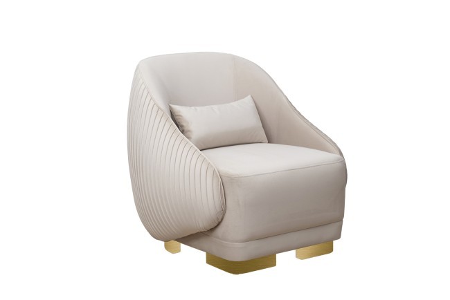 Кресло Palazzo бежевое Ром07+Ром07 81*81*79см (TT-00012934)