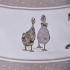 Скатерть круглая "family farm" 190 см ,100% хлопок, капучино ,твил, пропитка SANTALINO (850-749-22)