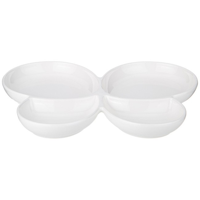 Менажница lefard "native" 4 сек. в форме бабочки 29*23*3 см Lefard (761-093)