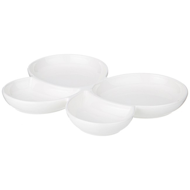 Менажница lefard "native" 4 сек. в форме бабочки 29*23*3 см Lefard (761-093)