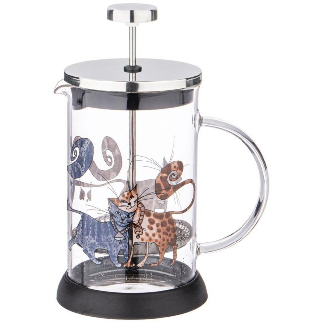 Френч-пресс agness "котики" 600 мл Agness (894-121) Френч-пресс agness "котики" 600 мл Agness (894-121)