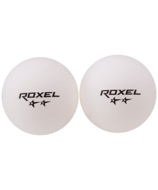 Мяч для настольного тенниса Roxel 2* Swift, белый, 6 шт. (610662)