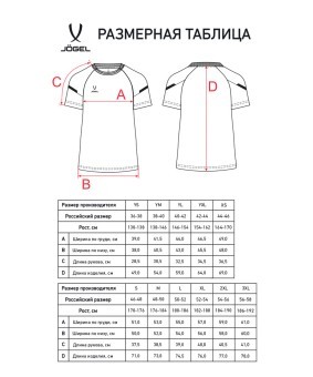 Футболка тренировочная JOGEL CAMP 2 Training Poly Tee, зеленый/белый (2121622)