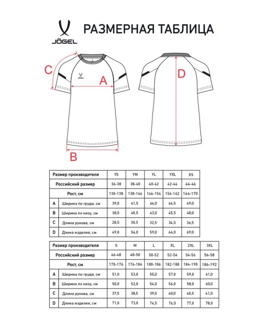 Футболка тренировочная JÖGEL CAMP 2 Training Poly Tee, зеленый/белый (2121623)