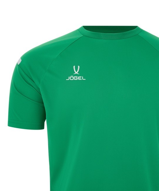 Футболка тренировочная JOGEL CAMP 2 Training Poly Tee, зеленый/белый (2121622) Футболка тренировочная JOGEL CAMP 2 Training Poly Tee, зеленый/белый (2121622)
