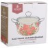 Кастрюля agness эмалированная со стекл. крышкой серия "корейская роза" 2.0 л, 18*11 см Agness (915-136)